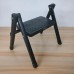 behoyee One-Step Metal Portable Staircase - Compact, Sturdy Solution for Indoor and Outdoor Use